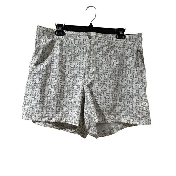 VRTS Mens 5" Resort Short Print Stamped Geo size L NWT - Picture 1 of 6